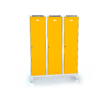 Cloakroom locker reduced height ALSIN with feet 1620 x 1200 x 500